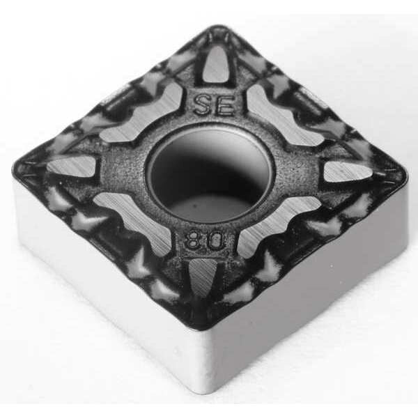 Square Turning Insert, Square, 1/2 in, SNMG, 1/32 in, Carbide