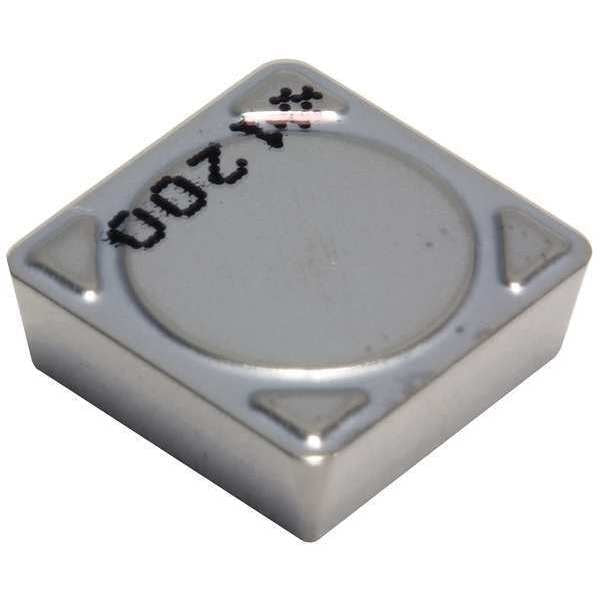 Square Turning Insert, Square, 3/8 in, SPMR, 1/64 in, Cermet