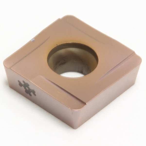 Square Turning Insert, Square, 3/8 in, SPGG, 1/64 in, Cermet