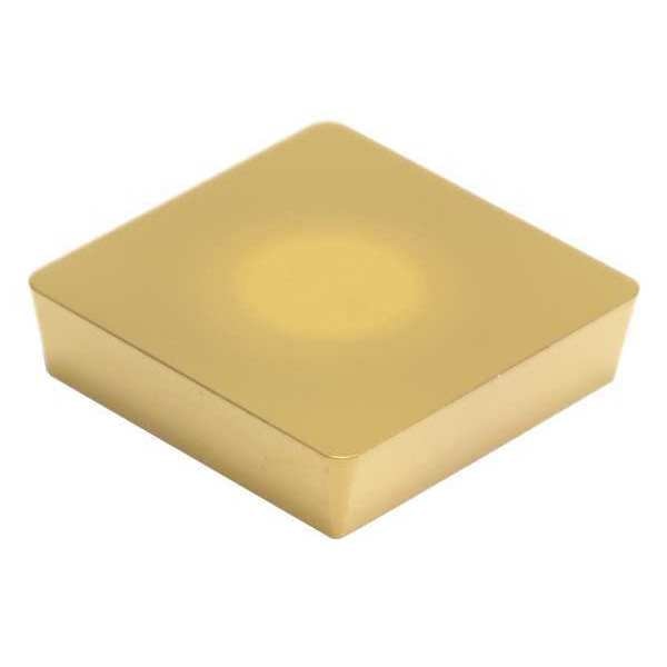 Square Turning Insert, Square, 1/4 in, SPG, 1/32 in, Carbide