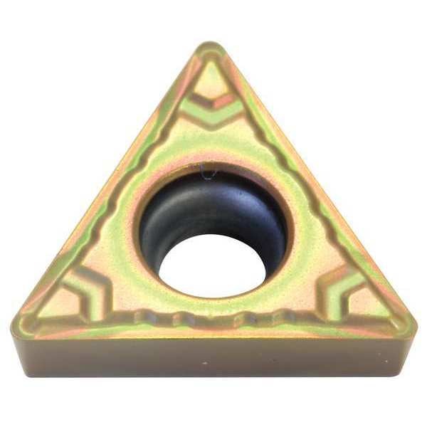 Triangle Turning Insert, Triangle, 1/4 in, TCMT, 0.0156 in, Cermet