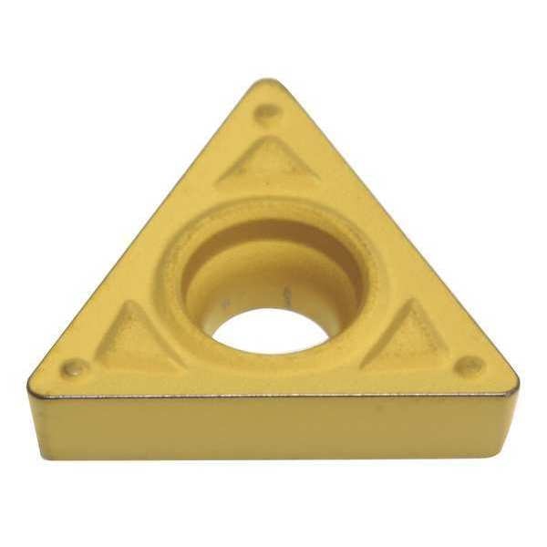 Triangle Turning Insert, Triangle, 3/8 in, TCMT, 0.0156 in, Carbide