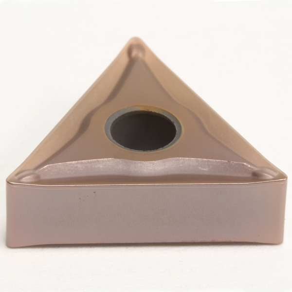 Triangle Turning Insert, Triangle, 1/2 in, TNMG, 0.0312 in, Cermet