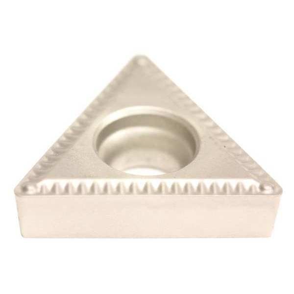 Triangle Turning Insert, Triangle, 1/4 in, TCMT, 0.0156 in, Cermet