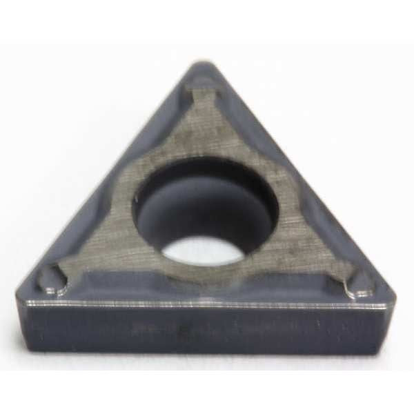 Triangle Turning Insert, Triangle, 3/8 in, TCMT, 0.0312 in, Cermet