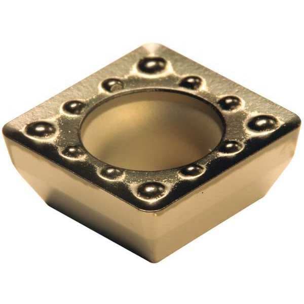 Square Turning Insert, Square, 3/8 in, SPMT, 1/32 in, Carbide