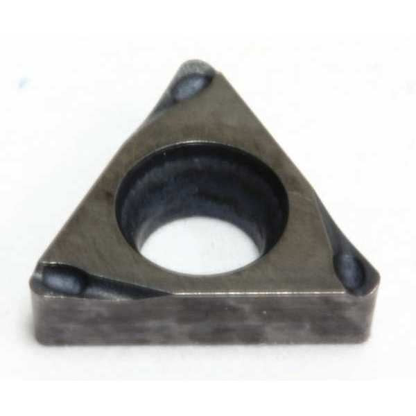 Triangle Turning Insert, Triangle, 5/8 in, TBGT, 0.0156 in, Cermet