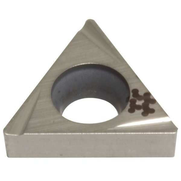 Triangle Turning Insert, Triangle, 5/8 in, TBGT, 0.0079 in, Cermet