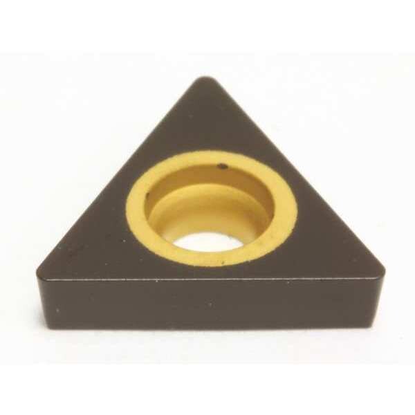 Turning Insert, Triangle, 0.375 in., TCMA, 0.0312 in, Carbide