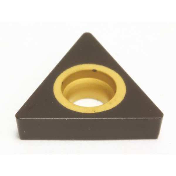 Turning Insert, Triangle, 0.375 in., TCMA, 0.0468 in, Carbide
