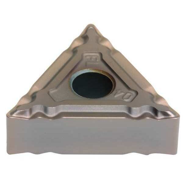 Triangle Turning Insert, Triangle, 3/8 in, TNMG, 0.0156 in, Cermet