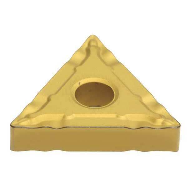 Triangle Turning Insert, Triangle, 1/2 in, TNMG, 0.0156 in, Carbide