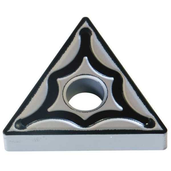 Triangle Turning Insert, Triangle, 3/8 in, TNMG, 0.0156 in, Carbide