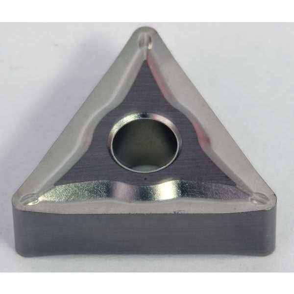 Triangle Turning Insert, Triangle, 3/8 in, TNGG, 0.0156 in, Cermet