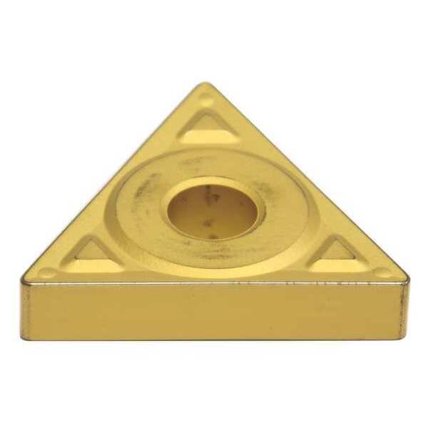 Triangle Turning Insert, Triangle, 1/4 in, TNMG, 0.0156 in, Carbide