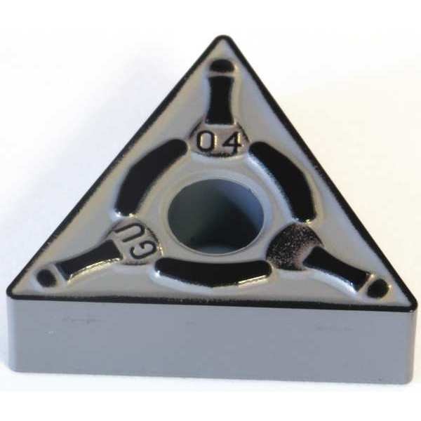 Triangle Turning Insert, Triangle, 3/8 in, TNMG, 0.0468 in, Carbide