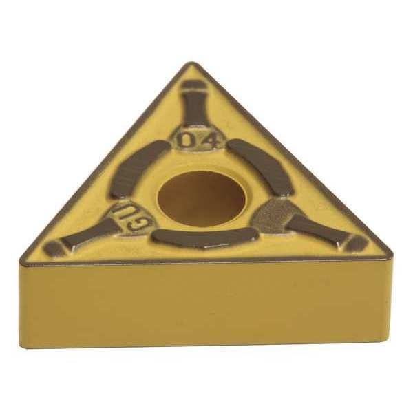 Triangle Turning Insert, Triangle, 3/8 in, TNMG, 0.0156 in, Carbide