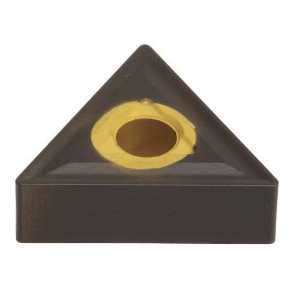 Triangle Turning Insert, Triangle, 3/8 in, TNMG, 0.0156 in, Carbide
