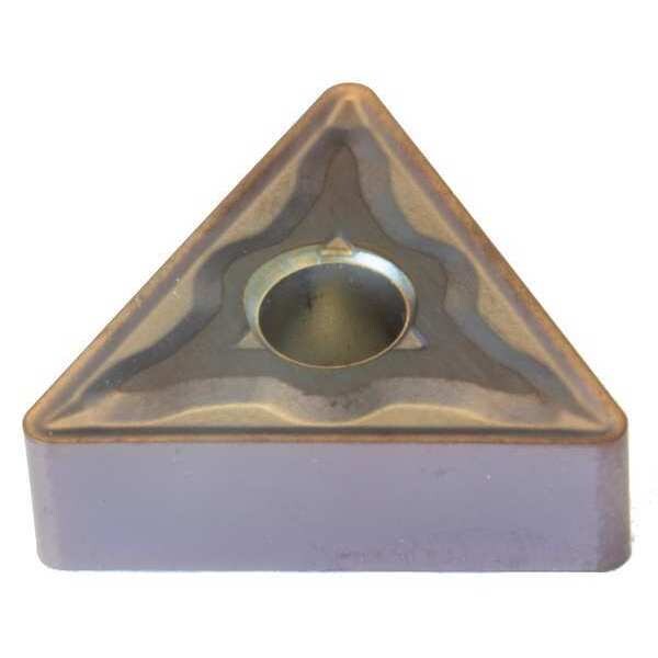 Triangle Turning Insert, Triangle, 3/4 in, TNMG, 0.0937 in, Carbide