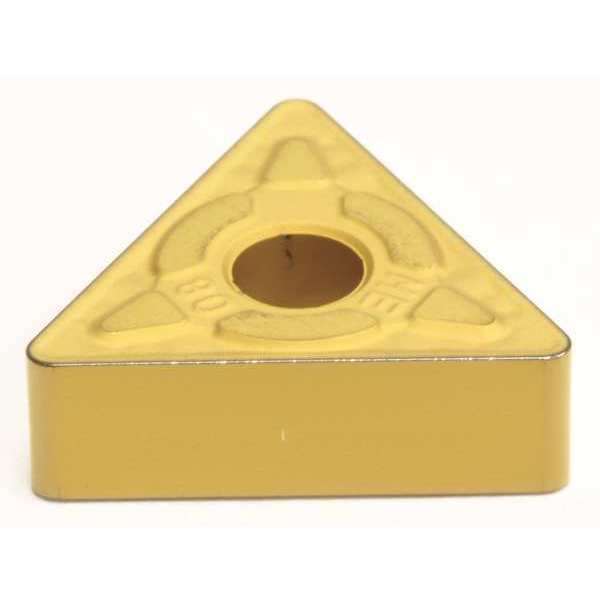 Triangle Turning Insert, Triangle, 1/2 in, TNMG, 0.0625 in, Carbide