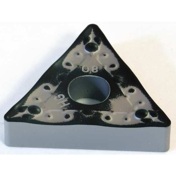 Triangle Turning Insert, Triangle, 1/2 in, TNMM, 0.0468 in, Carbide