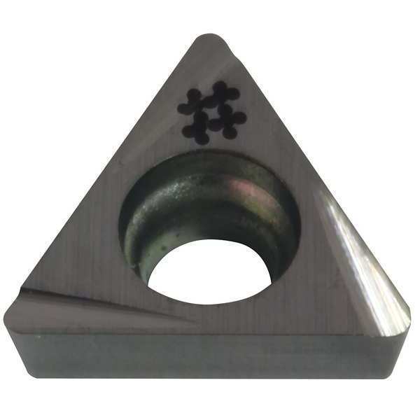 Triangle Turning Insert, Triangle, 3/4 in, TPGT, 0.0156 in, Cermet