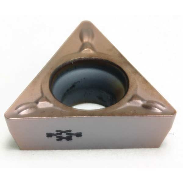 Triangle Turning Insert, Triangle, 3/8 in, TPMT, 0.0156 in, Cermet