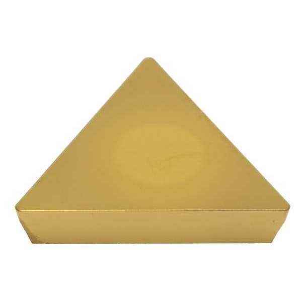 Triangle Turning Insert, Triangle, 1/2 in, TPMN, 0.0156 in, Carbide