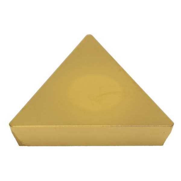 Triangle Turning Insert, Triangle, 3/8 in, TPMN, 0.0312 in, Carbide