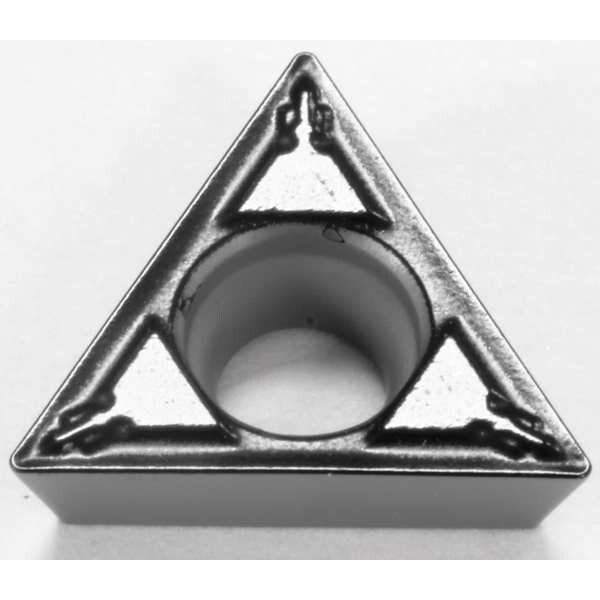 Triangle Turning Insert, Triangle, 1/4 in, TPMT, 0.0079 in, Carbide