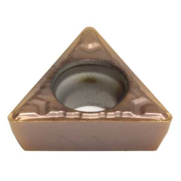 Triangle Turning Insert, Triangle, 7/32 in, TPMT, 0.0156 in, Carbide