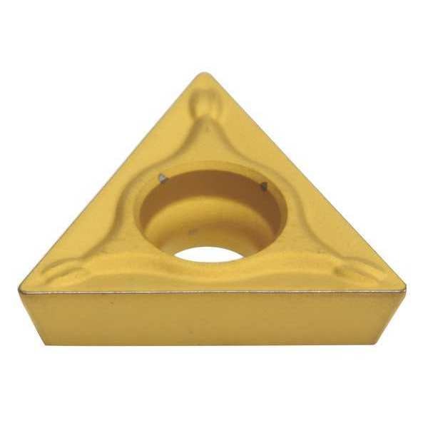 Turning Insert, Triangle, 0.375 in., TPMT, 0.0312 in, Carbide