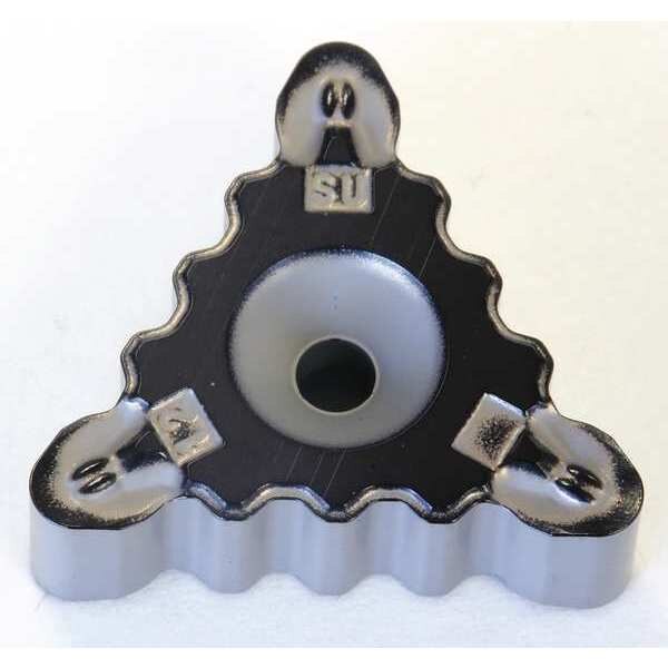 Triangle Turning Insert, Triangle, 0.3940 in, TRM, 0.0468 in, Carbide