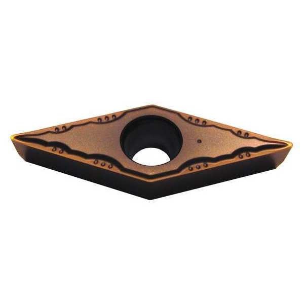 Diamond Turning Insert, Diamond, 1/4 in, VBGT, 35  Degrees, 0.0079 in, Carbide