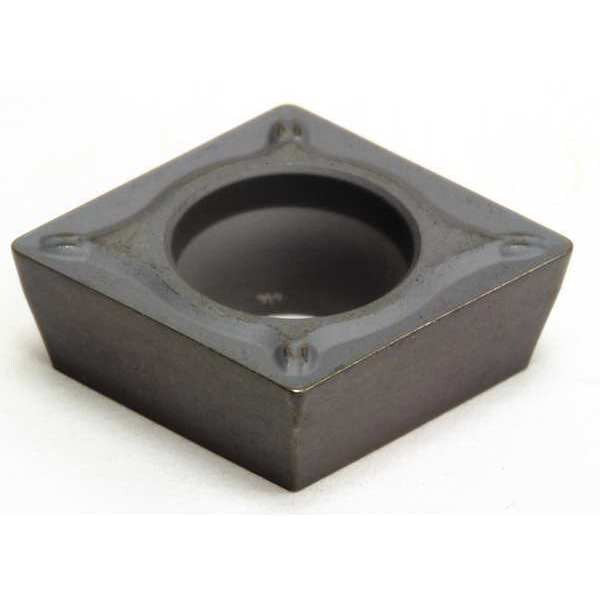 Diamond Turning Insert, Diamond, 5/16 in, CPMT, 80  Degrees, 1/32 in, Cermet