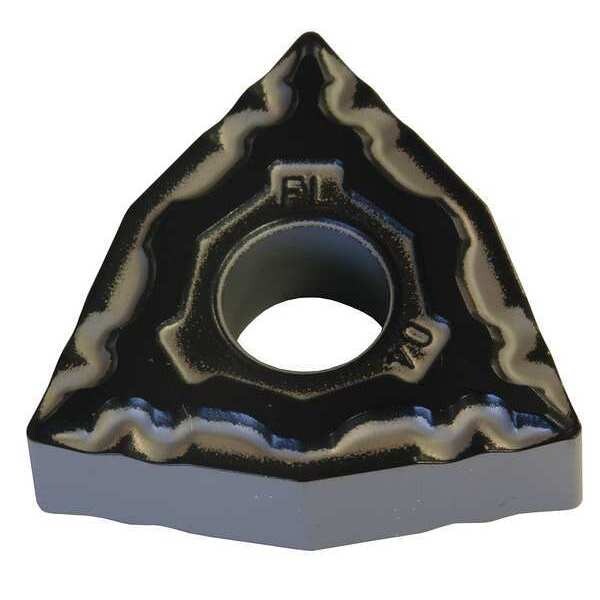 Turning Insert, Trigon, 1/2 in, WNMG, 1/64 in, Carbide