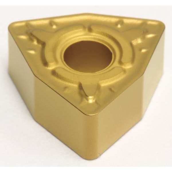 Turning Insert, Trigon, 3/8 in, WNMG, 3/64 in, Carbide