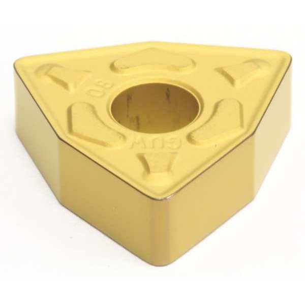 Turning Insert, Trigon, 3/8 in, WNMG, 1/32 in, Carbide