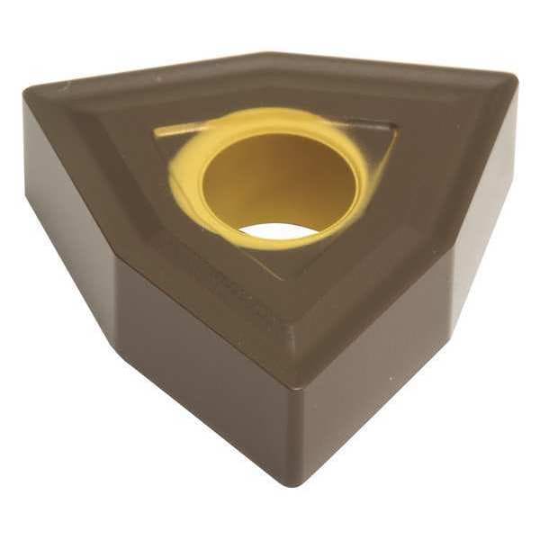 Turning Insert, Trigon, 1/2 in, WNMG, 1/64 in, Carbide
