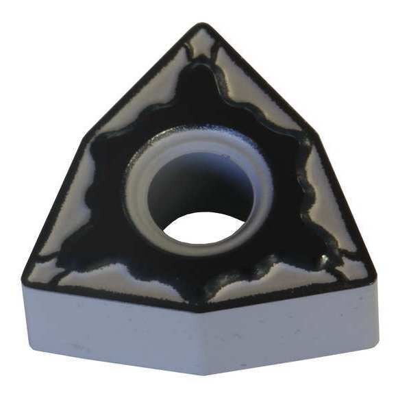 Turning Insert, Trigon, 3/8 in, WNMG, 1/32 in, Carbide