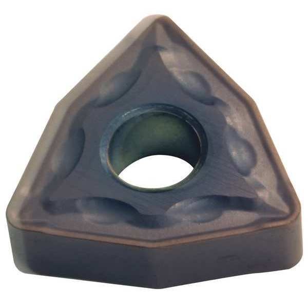 Turning Insert, Trigon, 0.5 in., WNMG, 1/32 in, Carbide
