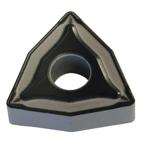 Turning Insert, Trigon, 1/2 in, WNMG, 3/64 in, Carbide