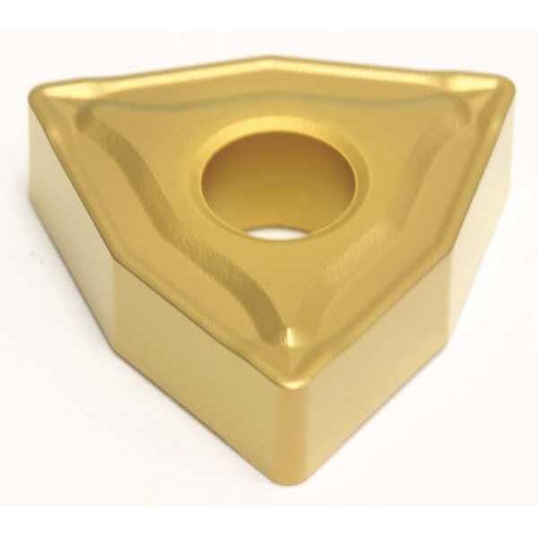 Turning Insert, Trigon, 1/2 in, WNMG, 1/32 in, Carbide