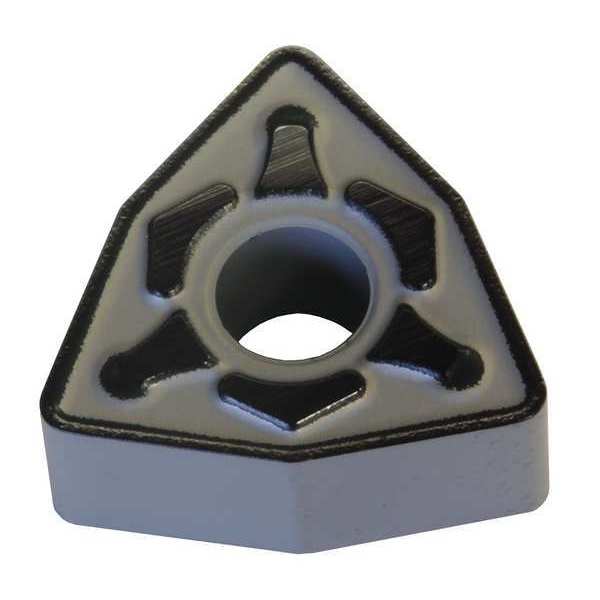 Turning Insert, Trigon, 1/2 in, WNMG, 3/64 in, Carbide