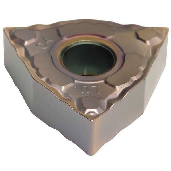 Turning Insert, Trigon, 1/2 in, WNMG, 1/64 in, Cermet