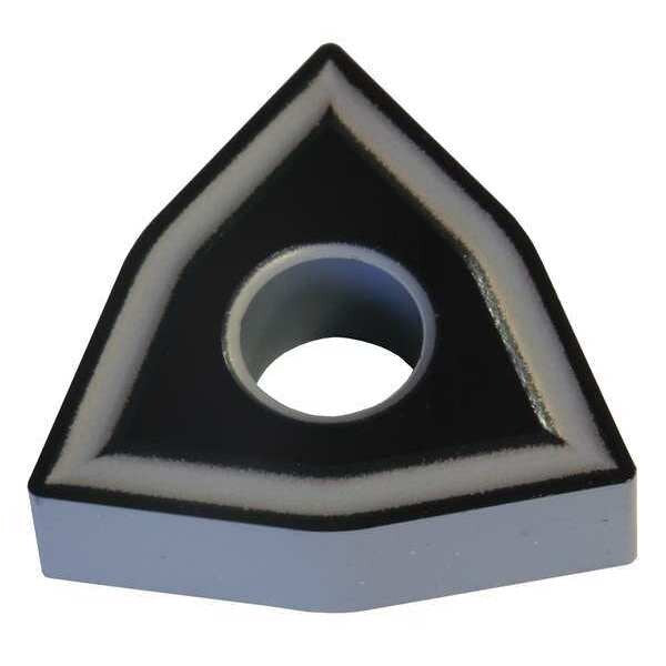 Turning Insert, Trigon, 1/2 in, WNMG, 1/64 in, Carbide