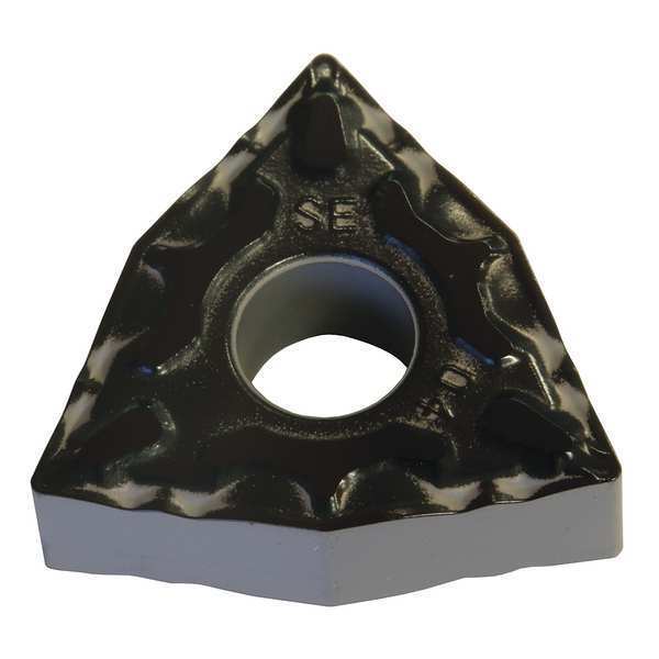 Turning Insert, Trigon, 1/2 in, WNMG, 1/64 in, Carbide
