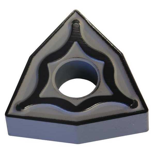 Turning Insert, Trigon, 1/2 in, WNMG, 1/32 in, Carbide