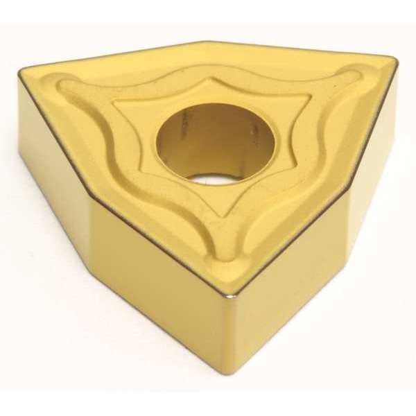 Turning Insert, Trigon, 1/2 in, WNMG, 1/32 in, Carbide