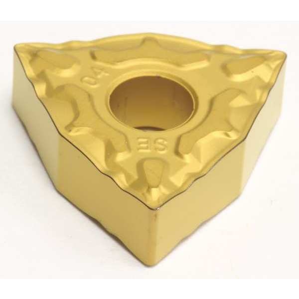 Turning Insert, Trigon, 1/2 in, WNMG, 1/64 in, Carbide
